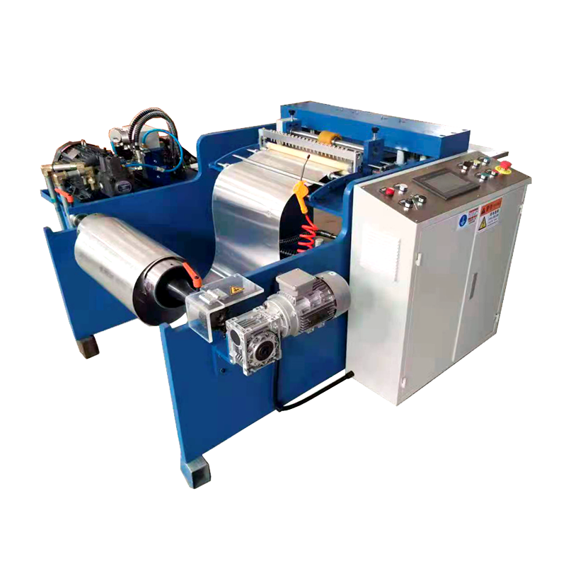 Machine de fixation du coupe-métal semi-automatique