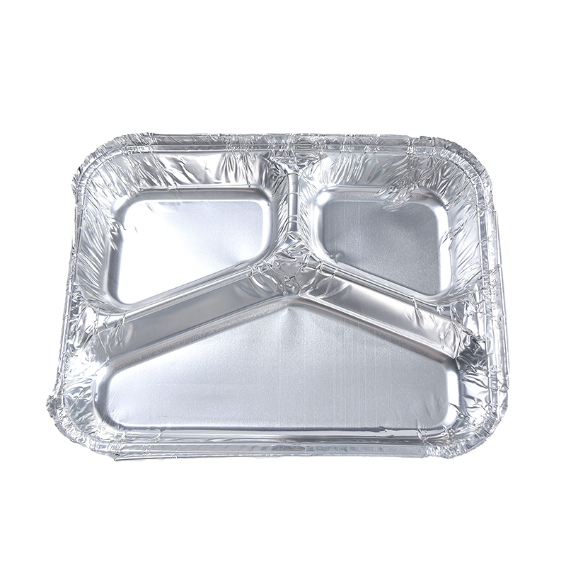 Bac oblong à 3 compartiments 227-3