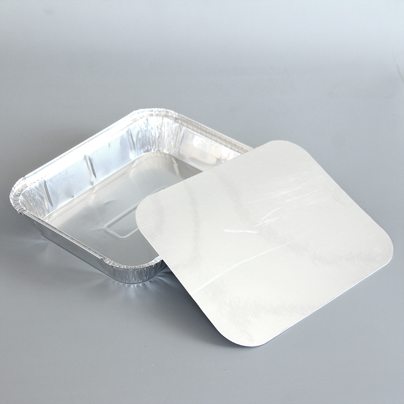 1250 ml Récipient de papier d'aluminium oblong IK240